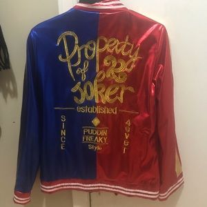 Never worn Harley Quinn jacket